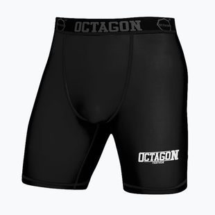Мъжки шорти за компресия Octagon Fight Wear black/white