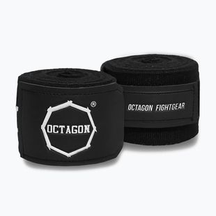 Боксьорски бандажи Octagon Fightgear Supreme Printed 500 cm black/white