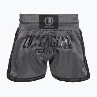 Шорти за тренировка Octagon Kickboxing/Muay Thai Legion Future Premium black/grey