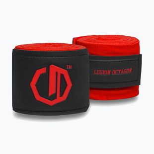 Боксьорски бандажи Octagon Legion Supreme 400 cm red