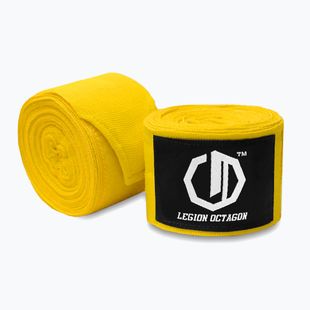 Боксьорски бандажи Octagon Legion Standard 400 cm yellow