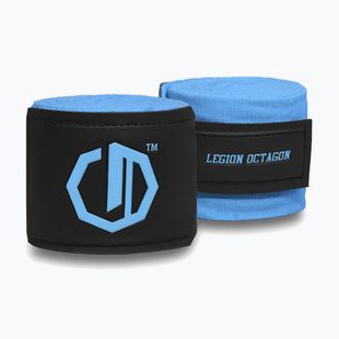 Боксьорски бандажи Octagon Legion Supreme 300 cm light blue