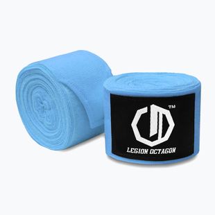 Боксьорски бандажи Octagon Legion Standard 500 cm light blue