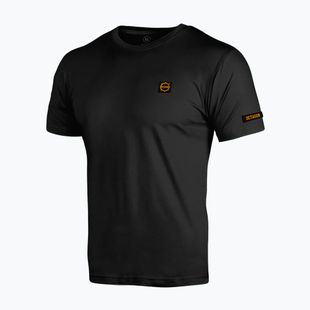 Мъжка тениска Octagon Small Logo black/orange