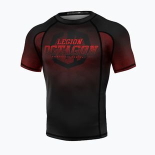 Мъжки рашгард Octagon Legion Premium Conquest black/red