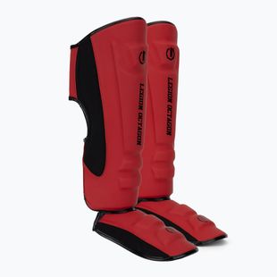 Протектори за пищял и стъпало Octagon Legion Enforcer dark red