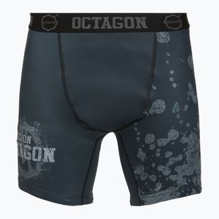 Мъжки тренировъчни шорти Octagon Legion Grunge black/grey