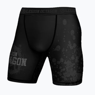Мъжки тренировъчни шорти Octagon Legion Grunge black/grey