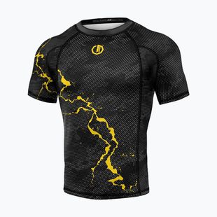 Мъжки рашгард Octagon Legion Premium черно/жълто