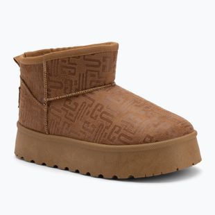Дамски ботуши за сняг Lee Cooper LCJ-25-32-3653L tan