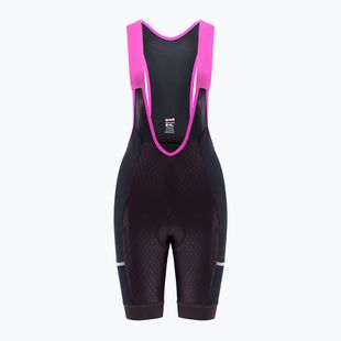 Дамски къси панталони за колоездене Quest Cargo Цвят бордо