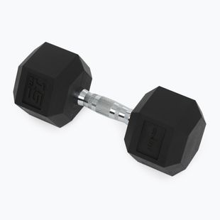 Гумиран дъмбел XTREXO Hex HXD150 15 kg