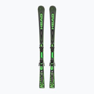 Ски за спускане HEAD Supershape e-Magnum SW SF-PR + PRD 12 black/neon green