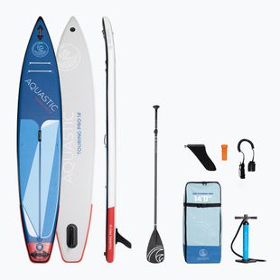 SUP дъска AQUASTIC Touring Pro 14'0“ синя