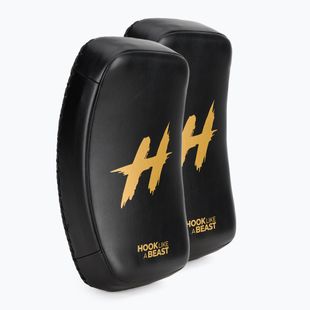 HOOK FIGHTING TX0-B4M0042 Тайландски извити тренировъчни дискове 2 бр. черни.