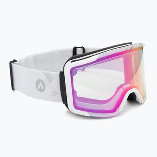 Скиорска маска ATTABO Nanuk Pro photochromic white
