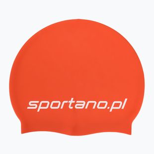 Плувна шапка SPORTANO silicone orange