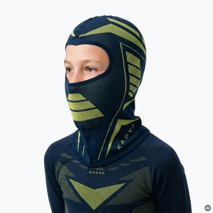 Детски балаклава KADVA Elevate Seamless JR синьо