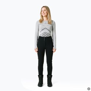Дамски ски панталон KADVA Nora WMNS WP 5K/3K SOFTSHELL черен