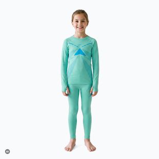 Zestaw bielizny termoaktywnej dla dzieci KADVA ALPINESTEP THERMO LIGHT PLUS JRG SET niebieski