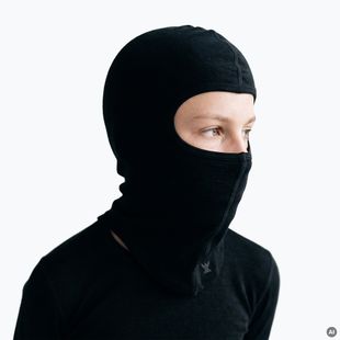 Детска шапка маска Woolcano BAL1116 Black