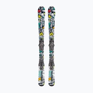Детски ски за спускане със ски автомати HEAD Monster Easy JRS+Jrs 4.5 GW CA white/black
