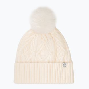 Дамска шапка Woolcano HAT1100 Kremowy
