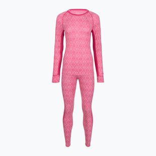 Дамски комплект термобельо Woolcano SET1109 Pink