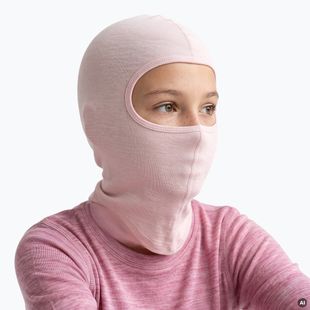 Детска шапка маска WOOLCANO BAL1117 Pink