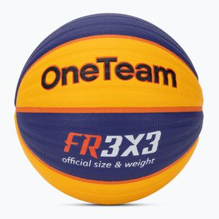 Топка за баскетбол  OneTeam Rim Rush Fiba 3x3 blue