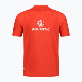 Мъжка тениска AQUASTIC Rimos UV 50+ UPF orange