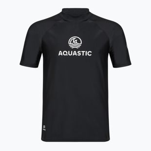 Мъжка тениска AQUASTIC Rimos UV 50+ UPF black