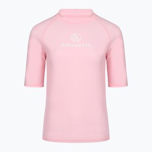 Дамска тениска AQUASTIC Rimos WMNS UV 50+ UPF pink