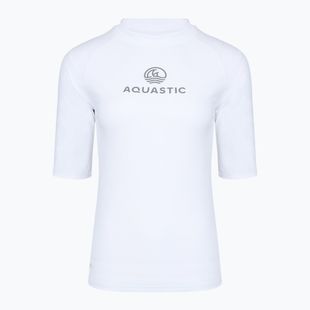 Дамска тениска AQUASTIC Rimos WMNS UV 50+ UPF white