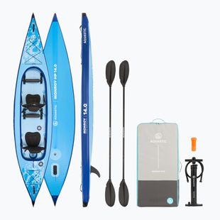 AQUASTIC Monroy 14'0" 427 cm син каяк/SUP хибрид