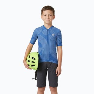 Детска тениска за колоездене ATTABO Vites navy blue
