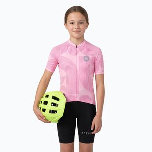 Детска тениска за колоездене ATTABO Vites WMNS pink