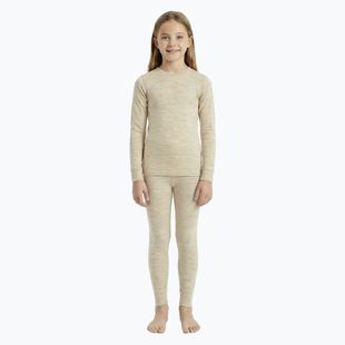 Детски комплект термо бельо WOOLCANO Merino SET0683 beige