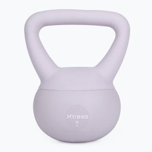 Kettlebell SOFT XTREXO 4 кг лилав