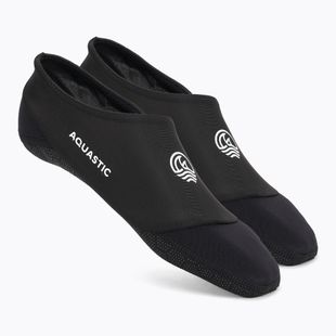 AQUASTIC Seavie Anti-Slip чорапи за басейн черни