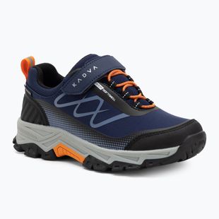 Детски туристически обувки KADVA Rocky Trail Low WaterProof Softshell в тъмносиньо