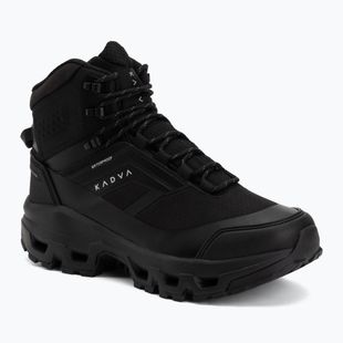 Мъжки туристически обувки KADVA Obsidian Mid WP черен