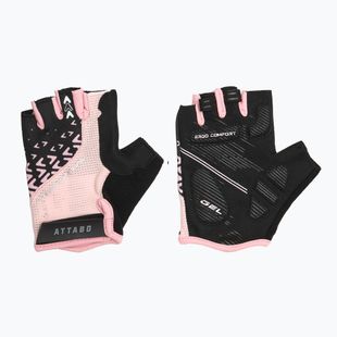 Дамски ръкавици за колоездене ATTABO Vito WMNS gel shock proof pink/black