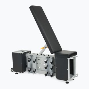 XTREXO Съхранение Регулируема пейка за обучение черна