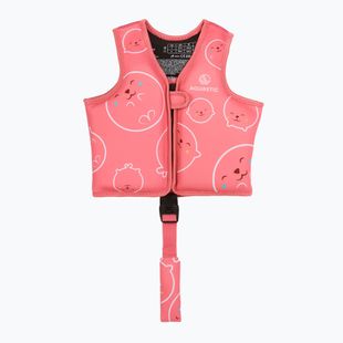 Детска спасителна жилетка AQUASTIC Junior pink
