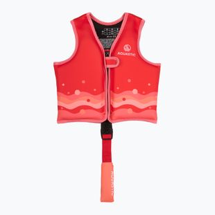 Детска спасителна жилетка AQUASTIC Junior dark pink