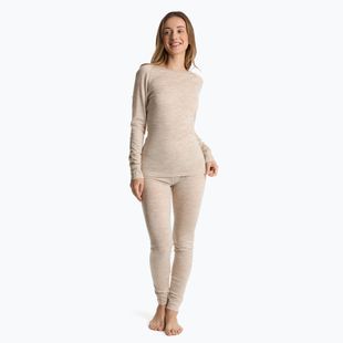 Дамски комплект термобельо WOOLCANO Merino 100% SET0543 beige