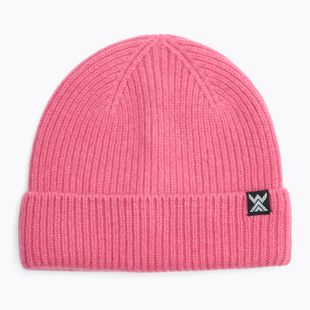 Зимна шапка WOOLCANO Merino 100% HAT0440 pink