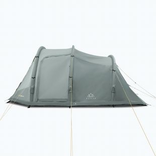 Надуваема палатка за къмпинг за 4 души KADVA AIRcamp 4.4 зелена
