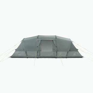 Надуваема палатка за къмпинг за 6 души KADVA AIRcamp 6.33 зелена